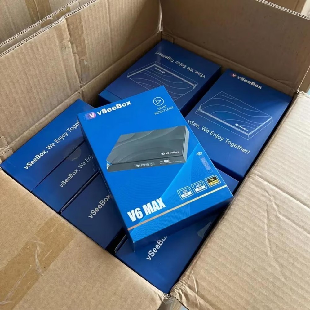 vSeeBox V6 Max – Same Day Shipping vSeeBox Authorized Distributor not superbox