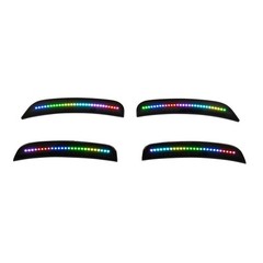 4x For 2015-2023 Chrysler 300 300C Dynamic RGB Front Rear LED Side Marker Lights