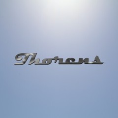 Thorens 113x18mm badge emblem logo decal sticker plate brushed aufkleber