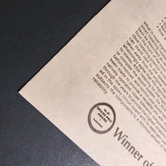 Vintage Fosgate Research 101A Tate II Gatefold Brochure Textured Parchment Rare