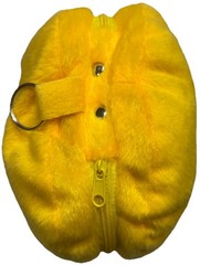 Smiley Face CD Holder—Yellow And Fuzzy—Holds 24 CD’s—NEW—SHIPS IN 24 HOURS—