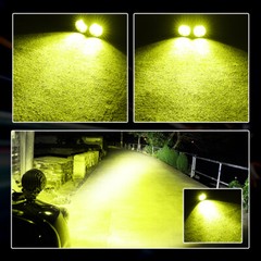 2x 3.5″inch Round LED Work Light Bar Flood Pods Fog Driving Lamp Offroad 4WD SUV