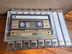 Lot of 10 Used Maxell XLII Cassette Tapes 90 Min High Bias Japan