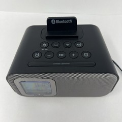 iHome Dual Alarm Clock Bluetooth Speaker USB iOS Android iBT22 AC Battery