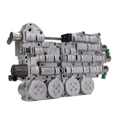 POPSTORE 5L40E 5 Speed Aluminum Spool Valve Body, 4 Ports, 2 Inch Inlet, Comp…