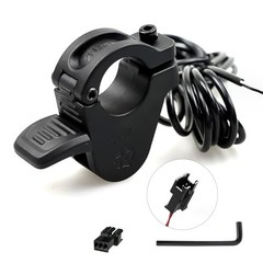 Electric Throttle 300X Thumb Throttle for 7/8inch 22mm Left 3-pin SM Connector