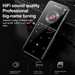 Bluetooth 5.0 MP3 Player HiFi Lossless Sound FM Radio Music Voice Recorder USA