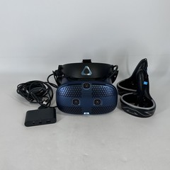 HTC Vive Cosmos VR Headset w/ Controllers/Link Box/USB Cable – Very Good