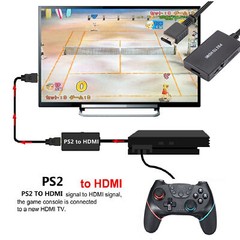 PS2 to HDMI Converter Video Adapter HD for PlayStation 1/2/3 1080P HDTV Monitor