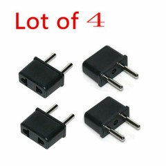 110V-220V USA to Indonesia Travel Adapter Power Socket Plug Converter Convertor
