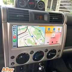 Android 15 GPS Stereo For Toyota FJ Cruiser 2007-2014 Carplay Car Radio 12.3inch