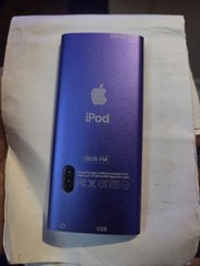 Apple iPod Nano 5th Gen Purple 16GB W/ Camera Model A1320 – Tested Working