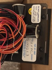NEW SIGNALEX S-402L3 NUMBER DISPLAY 12VDC Flip Digit Scoreboard Clock 402L3 NOS