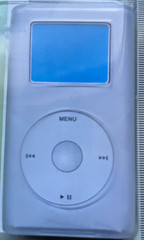 Apple iPod Mini 1st 2nd Generation White Silicone Case w’ strap -SET OF 2