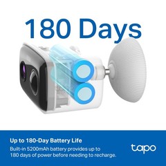 1080p Outdoor Wireless Security Camera – Up to 180-Day Battery, Person Detect…