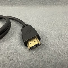Mini HDMI to HDMI Cable 0.8 Meters Heavy duty High Speed 4K Videogear Black