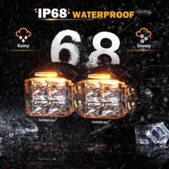 AUXBEAM 4″ LED Work Light Bar Spot Pods Offroad Truck ATV Driving Fog Lamp DRL