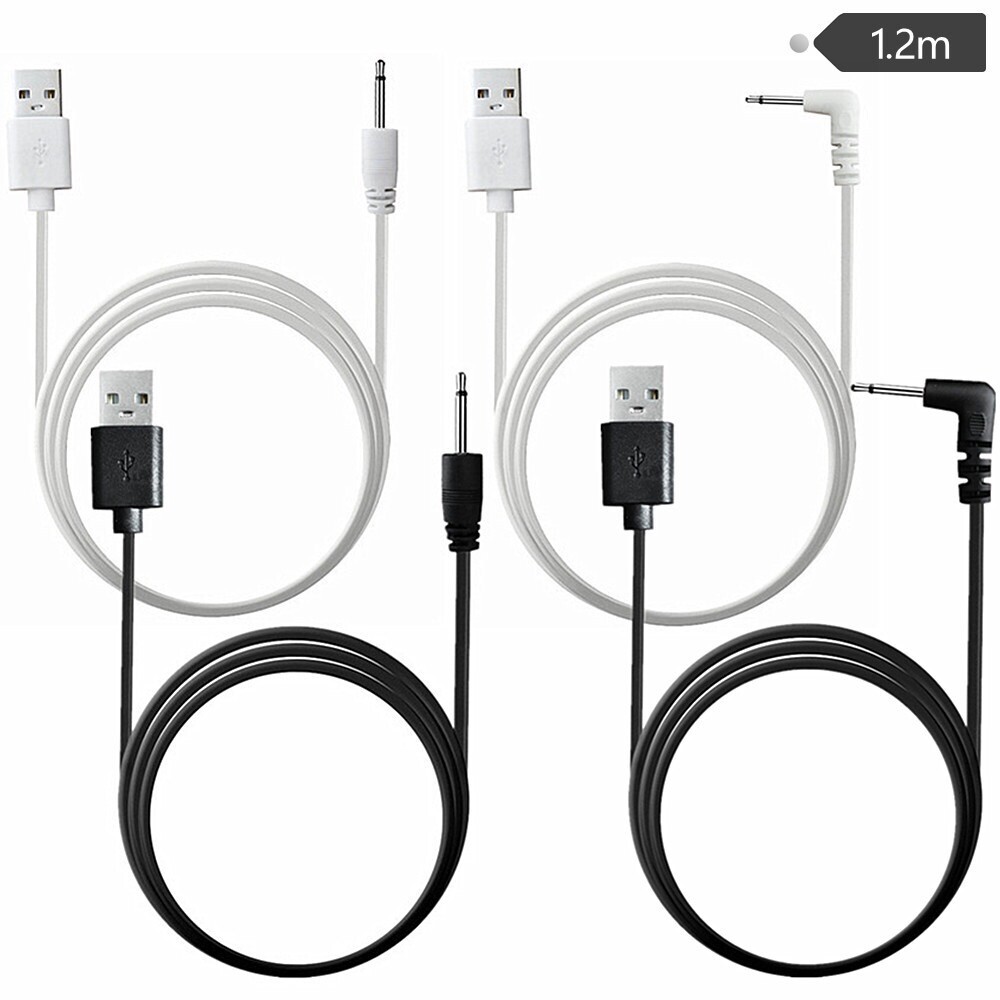 Replacement DC Fast Charging Cable USB To 2.5mm Adapter Cord for Wand Massager