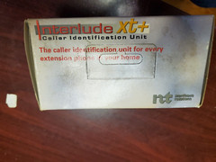 Vintage Northern Telecom. Interlude XT+ Caller ID Unit