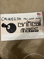 CM-AUE2.5k PRO Comp Amp Critical Mass