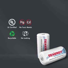 Tenergy Premium C and D High Capacity NiMH Rechargeable Batteries 1.2V Lot