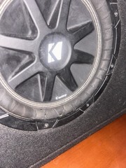 KICKER Comp 10in Enclosed Passive Subwoofer 150W RMS Single Voice Coil 43TC104