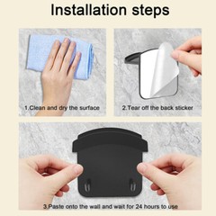 2x Headphone Hanger Wall Mount Stand for Headset Space-saving Headset Holder