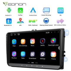 Android 13 Head Unit Car GPS Navi for VW Volkswagen Jetta Passat 9″Radio CarPlay