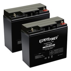 ExpertPower 2 Pack – 12V 20AH AGM – Maintenance Free – Sealed Lead Acid Battery