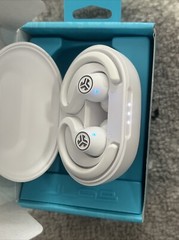 JLab JBuds Air Sport True Wireless In-Ear Earbuds White Open Box