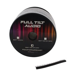 Full Tilt Audio 12GA White/Black 100′ OFC Oxygen Free Copper Speaker Wire Lot