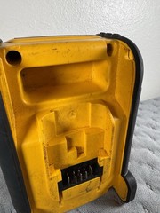 DEWALT DCR006 Type 1 Bluetooth Speaker 12V/20V MAX AUX Yellow/Black Tool Only