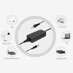48V 5A Power Supply Adapter for BT20A Pro, TB10D, V3, ZA3 Amplifiers – High Perf