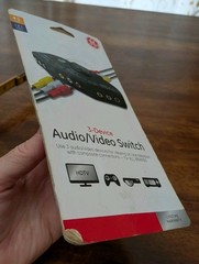 General Electric Black 3-Device Audio/Video Switch