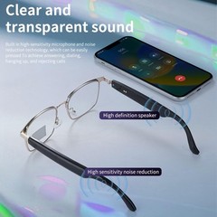 Waterproof Bluetooth Glasses with Audio, UV400 Protection & Quick Charge
