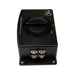 A/B A B A+B Stereo Speaker Selector Switch Switcher Combiner 2 Way Black Box