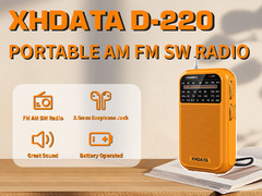 AM/FM/SW Portable Radio D220 Shortwave Receiver Pocket Radio Battery Operated US