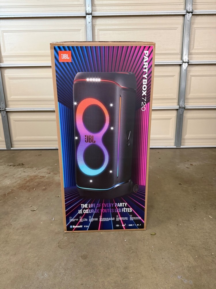 JBLPARTYBOX720 PartyBoxBluetooth Speaker-New in Box