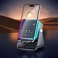NEW Wireless Induction Speaker 5-in-1 Bluetooth Speaker With Phone Stand