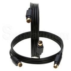S Video Cable 4 Pin M/M SVHS Male to Male S-Video Cord Multi-Pack LOT