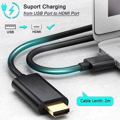 0.5M USB to HDMI Adapter Cable 1080P