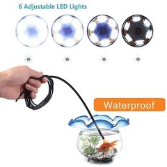 6LED USB Snake Endoscope Borescope HD Inspection Camera For Android Type C Lot
