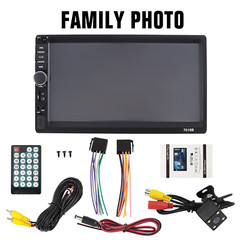 7″ Double Din Touch Screen Apple Android Auto Car Stereo Radio Bluetooth