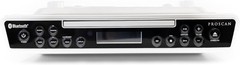 Under Counter CD Player Bluetooth Radio Silver Compact Space Saving