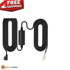 Durable Micro USB Hardwire Kit for Dash Cam – 24/7 Monitoring & Battery Safety