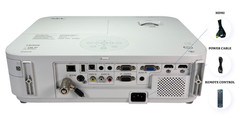 DLP Projector 4K Lamp Life Up to 8,000 Hours 4000 ANSI PC 3D Ready w/Accessories