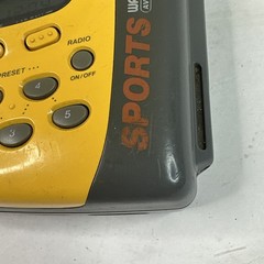 Sony Sports Walkman WM-SXF39 FM AM Radio Cassette Player Tested/Works Yellow