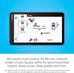 Garmin dezl OTR720 Touchscreen 7″ Trucking GPS Navigator 010-02924-00