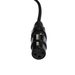 Audio2000’S E02101E8 1ft XLR Male to XLR Female Microphone Cable (8 Pack)-New