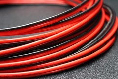 18 GAUGE OFC 25 FT 100% COPPER POWER GROUND ZIP WIRE CABLE STRANDED SPEAKER AWG